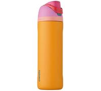 Owala FreeSip gourde isotherme en inox avec paille et couvercle, 710 ml - sans BPA, garde frais pendant 24 heures pour le sport et les voyages, Tropical
