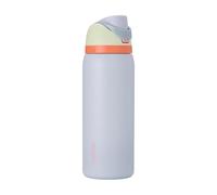 Owala FreeSip gourde isotherme en inox avec paille et couvercle, 945 ml - sans BPA, garde frais pendant 24 heures pour le sport et les voyages, Beach House