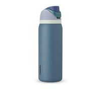 Owala Freesip Gourde Isotherme en Inox avec Paille et Couvercle, 945 ml - sans BPA, Garde Frais Pendant 24 Heures pour le Sport et les Voyages, Denim