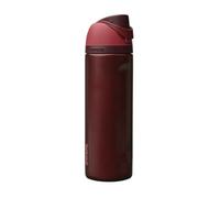 Owala FreeSip Isolierte Edelstahl Trinkflasche mit Strohhalm, 710 ml - BPA-frei, optimal für Sport, Fitness, Outdoor und Reisen, Black Cherry