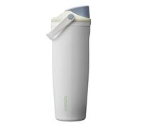 Owala FreeSip Sway Gourde en inox, 890ml, Iced Breeze | Acier inoxydable isotherme | Poignée robuste pour un transport facile | Couvercle anti-fuite avec bouton-poussoir d'ouverture