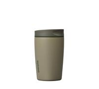 Owala Gobelet à café isotherme en acier inoxydable SmoothSip Slider, gobelet réutilisable pour café glacé, tasse de voyage, sans BPA 355 ml, Verte (Off Road)