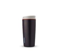 Owala SmoothSip - Gobelet à café isotherme en acier inoxydable, tasse à café glacé réutilisable, sans BPA, 591 ml, bleu marine (Telescope Tales)