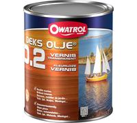 OWATROL - D2 - Vernis Bois Exotiques Brillants Durs Neufs et Anciens Extérieurs pour Portes Lambris Fenêtres Mobilier de Jardin Portails Bateaux - Vernis Bois Marine - 1 L