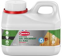OWATROL - DILUNETT - Décapant Gélifié à l'Eau pour Bois Métal et PVC - Surfaces Extérieurs - 0,5 L