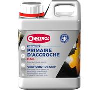 OWATROL Primaire d'accrochage ESP pour supports lisses incolore à l'eau 1,0 L