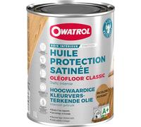 OWATROL - OLEOFLOOR CLASSIC - Huile de protection Satinée - Incolore - 1L