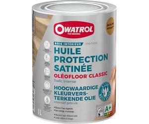 OWATROL - OLEOFLOOR CLASSIC - Huile de protection Satinée - Incolore - 5L