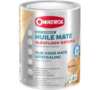 OWATROL - OLEOFLOOR NATURAL - Huile de protection Mate Bois intérieur - Incolore - 1L