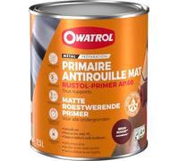 Owatrol Primer AP.60 Primaire et finition décorative mate 2,5 L Brun Rouge