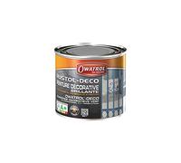 OWATROL - RUSTOL DECO - Peinture décorative de Finition Antirouille - Tous Supports - Bleu Outremer - RAL 5002-0,75L