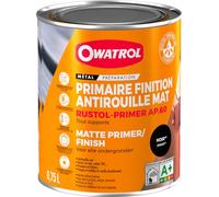OWATROL Primaire antirouille AP60 Noir 0,75 l
