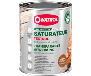 Owatrol Textrol Saturateur pour bois tendres extérieurs 1 L Chêne Rustique