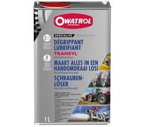 OWATROL-TRANSYL® - Dégrippant et Lubrifiant Multifonction - 20L | Dégrippant serrure et mécanismes rouillés - Dissout les résidus, lubrifie les assemblages - Action rapide en profondeur