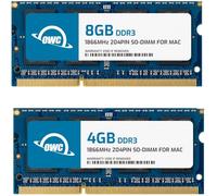 OWC 12FR (1 x 4 Go + 1 x 8 Go) 1867 MHz DDR3 So-DIMM PC3-14900 204 Pin CL11 de mémoire additionnelle, (1867DDR3S12S)