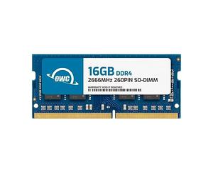 OWC 16.0GB 2666MHz DDR4 PC4-21300 So-DIMM 260 Broches de mémoire additionnelle, (2666DDR4S16G) pour 2019-2020 iMac 27 Pouces (iMac19,1 iMac20,1 iMac20,2)