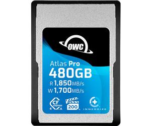 OWC Atlas Pro Carte CFexpress Type A 480GB+ Adaptateur Type B