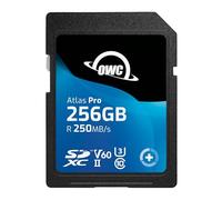 OWC Atlas Pro SDXC UHS-II V60 Media Card, Carte mémoire économique et de qualité supérieure pour Les Photos Les Plus courantes et Les utilisations de Capture vidéo jusqu'à 4K - 256 Go