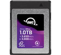 OWC Atlas Ultra Carte mémoire CFexpress 4.0 Type B haute performance jusqu'à 3650 Mo/s de lecture pour vidéo professionnelle et photo