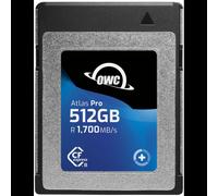 OWC CFexpress 521 Go PCIe Gen3 x2 - Lecture 1700 Mo/s, Écriture 1500 Mo/s - Dimensions 30x39x4mm, Température Opération 0-70°C