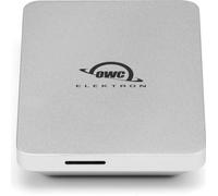 OWC Envoy Pro Elektron 500GB Ultra Compact USB-C 10Gb/s résistant à la poussière et à l'eau - Lecture/Écriture supérieure à 1000MB/s - Argenté