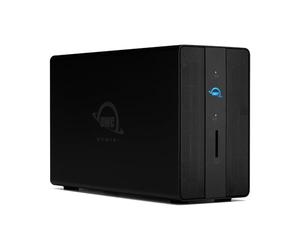 OWC Gemini Station d'accueil Thunderbolt et boîtier de Stockage Externe Raid à Double Baie, Ajoutez 2 disques SATA ou U.2 (3,5" ou 2,5"), 2 Ports Thunderbolt (USB-C), 2 Ports USB 3.2 Gen 2, Ethernet
