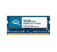 OWC Mémoire RAM 16 Go DDR4 2666 MHz PC4-21300 CL19 2RX8 ECC SO-DIMM 1,2 V 260 broches compatible avec Synology D4ECSO-2666-16G, D4ES01-16G