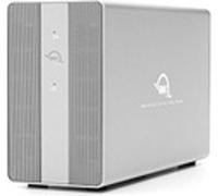 OWC Mercury Elite Pro Dual - Boîtier HDD / SSD - 2,5/3,5 pouces - SATA - 10 Gbps - Connectivité USB - Argenté argenté