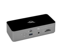 OWC Station d'accueil Thunderbolt 5 à 11 ports, 2,5 GbE, lecteur de carte SD/Micro-SD, prise d'entrée/sortie audio, ports USB 3.2 Type-A, alimentation 140 W