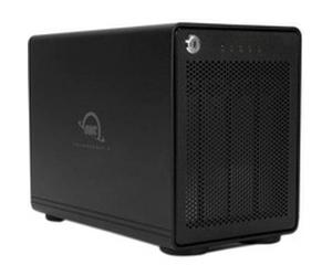 OWC "ThunderBay 4 Boîtier disque dur/SSD Noir 2.5/3.5"""