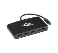 OWC Thunderbolt 3 mini Dock - Thunderbolt 3 vers HDMI 2.0, Gigabit Ethernet, USB