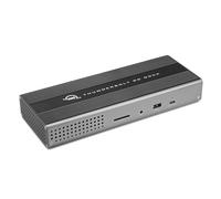 OWC Station d'accueil Thunderbolt Go, 11 Ports, Alimentation intégrée, Charge 90 W, Thunderbolt 4 (USB-C), USB, HDMI, 2,5 GbE, SD, Compatible avec Les appareils Thunderbolt et USB-C, Prend en Charge