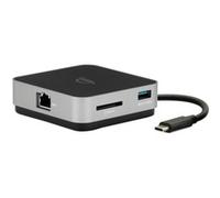 OWC 6-Port Travel Dock 100W- Space Gray (ethernet)