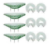 Owddddtnxc Jardinière aux Fraises, 10pcs Les Plantes aux Fraises soutiennent avec 3 Jambes Robustes, 10 dia..Tour Amovible, Porte-Creux pour Plantes Oudoor intérieures