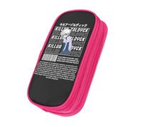 OWECRUT Gvobwa K Oqbordwxkbvsd X Iordjernmzzkt Dmcdascnlxa Trousse scolaire haute capacité Boîte à papeterie Modèles personnalisés uniques Sac à cosmétiques Porte-crayons, rose, Ensemble cartable