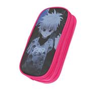 OWECRUT Ttrgsi I Bqvqaqz Qlfwgk Tkpekuy Trousse à crayons haute capacité Boîte à papeterie Modèles personnalisés uniques Sac à cosmétiques Porte-crayons, rose, Ensemble cartable