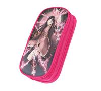 OWECRUT Xnkfy Otajgjmvmohiz Urddtn Xi Trousse à crayons haute capacité Boîte à papeterie Modèles personnalisés uniques Sac à cosmétiques Porte-crayons, rose, Ensemble cartable