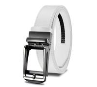 OWEIEYEU Ceinture à cliquet automatique en cuir de vache pour homme, 251wflyt-we, 105CM