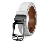 OWEIEYEU Ceinture en cuir pour homme - Style vintage - Pour jeans et pantalons, 40flytk679w-we, 125 cm