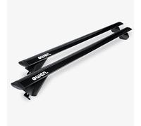 Owen 5.0 Pro Noir 135cm - Barres de Toit universelles pour Rails Ouverts | Capacité de 90 kg | Montage en 2 Min | Certifié TÜV & GS | Performance supérieure pour Votre Voiture