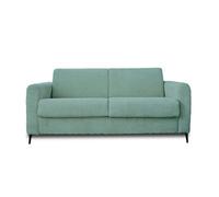 Owen - canapé 3 places convertible - couchage quotidien - matelas 12 cm - en velours côtelé