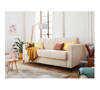 Owen - canapé 3 places convertible - couchage quotidien - matelas 12 cm - en velours côtelé