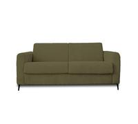 Owen - canapé 3 places convertible - couchage quotidien - matelas 12 cm - en velours côtelé