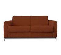 Owen - canapé 3 places convertible - couchage quotidien - matelas 12 cm - en velours côtelé