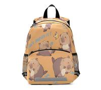 OWFKAY Capybara Sac à dos pour enfant Inscription I Didn't Mean It Petit sac à dos d'école pour filles garçons