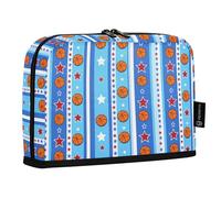 OWFKAY Grande trousse à crayons - Grande trousse à stylos - Large ouverture - Fermeture éclair - Fournitures scolaires - Pour filles et garçons - Motif dessin animé - Basketball Star