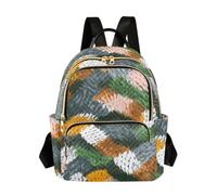 OWFKAY Petit sac à dos en peau de serpent python pour femme, sac à dos pour filles, sac d'école, voyage, antivol décontracté, Peau de serpent python, S, sac à dos femme