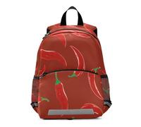 OWFKAY Red Chili Sac à dos pour enfant Petit modèle