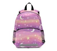 OWFKAY Sac à dos Dreamy Moon Star pour enfant - Petit sac à dos d'école pour filles