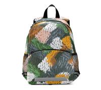OWFKAY Sac à dos en peau de serpent python pour enfants, sacs d'école pour garçons et filles, petit sac à dos
